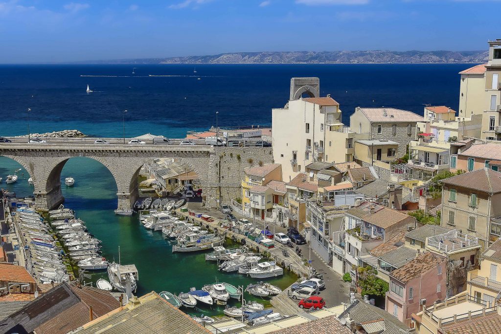 La calanque du Vallon des Auffes, petit port de pêche à marseille